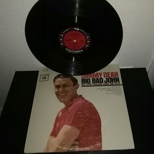 Jimmy Dean Big Bad John Vinyl record, MAKE ME A OF